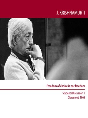 cover image of Freedom of Choice is Not Freedom